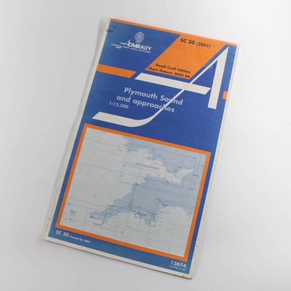 Nautical Chart Small Craft Edition Plymouth Sound and Approaches SC30 book by Admiralty Publications  ISBN: