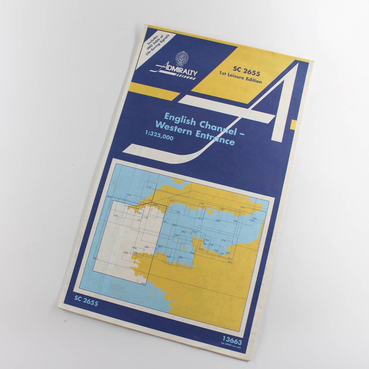 Nautical Chart Small Craft Edition English Channel Western Entrance SC2655 book by Admiralty Publications  ISBN: