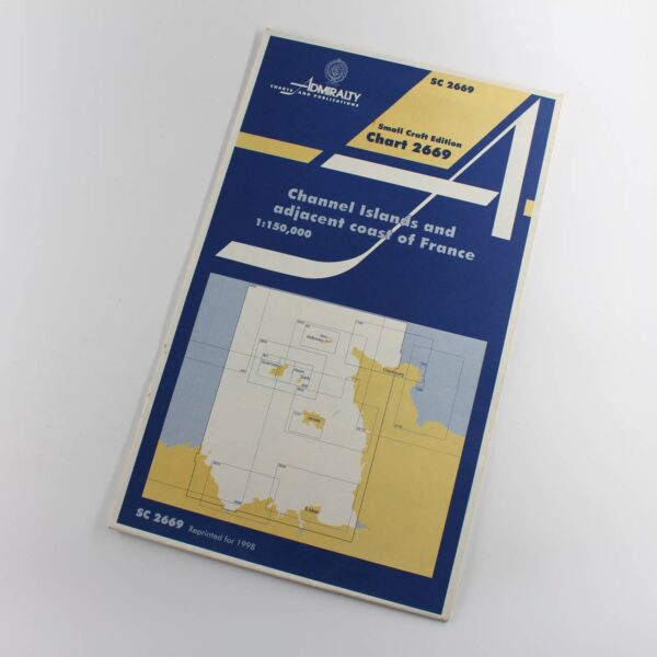 Nautical Chart Small Craft Edition Channel Islands & Adjacent Coast France SC2669 book by Admiralty Publications  ISBN: