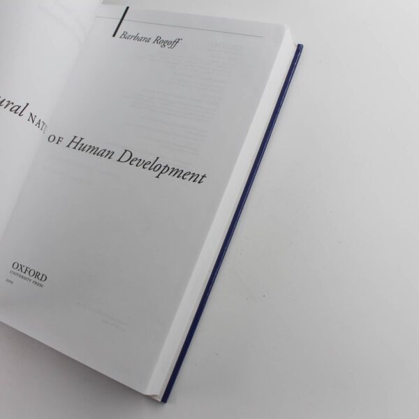 The Cultural Nature of Human Development book by Barbara Rogoff   ISBN: 9780195131338 - Image 3