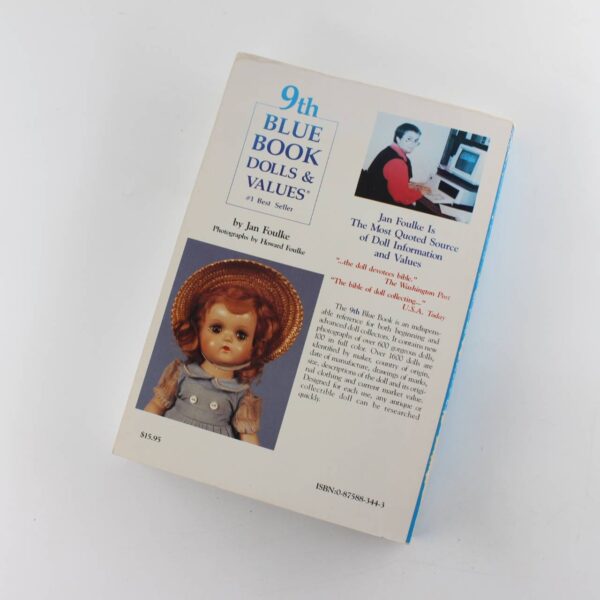 9th Blue Book Dolls And  Values book by Jan Foulke  ISBN: 9780875883441 - Image 4