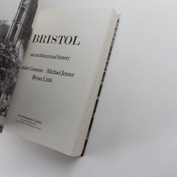 Bristol: An Architectural History book by Gomme Jenner Little  ISBN: 9780853314097 - Image 3