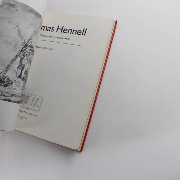 Thomas Hennell: Countryman Artist and Writer book by Michael MacLeod   ISBN: 9780521331241 - Image 3