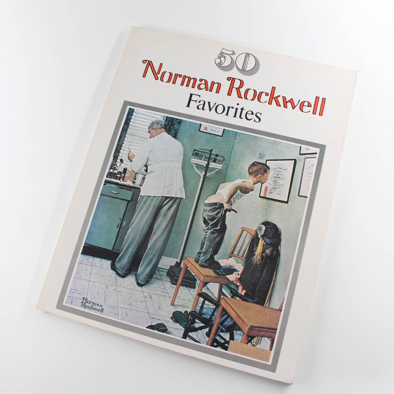 50 Norman Rockwell Favorites book by Norman Rockwell   ISBN: 9780517233580