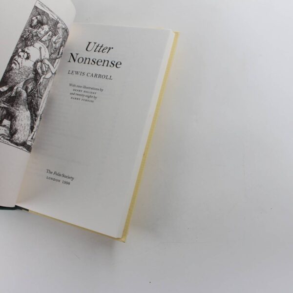 Complete and Utter Nonsense Folio Society book by Lewis Carroll  ISBN: - Image 5