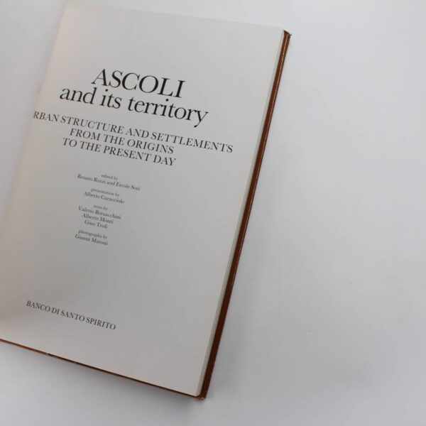 Ascoli and its territory book by Ercole ROZZI Renato SORI  ISBN: - Image 2