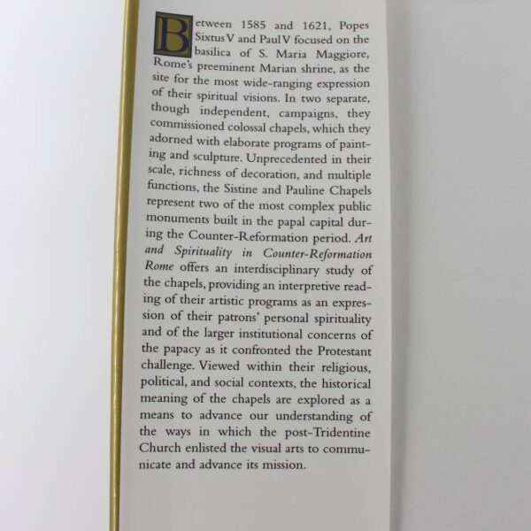 Art and Spirituality in Counter-Reformation Rome: The Sistine and Pauline Chapels in S. Maria Maggiore book by Steven F. Ostrow   ISBN: 9780521470315 - Image 2