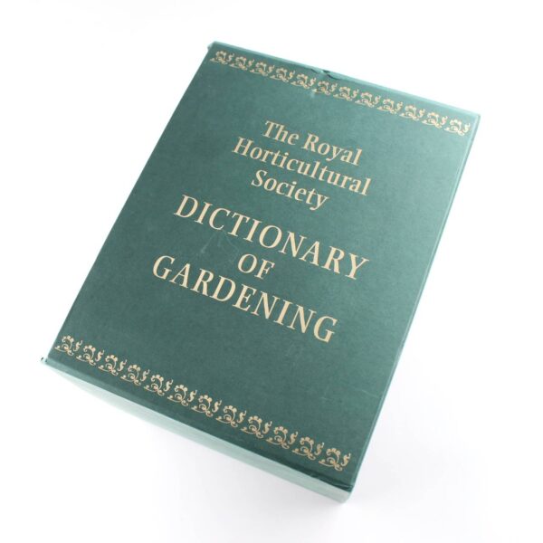 The New Royal Horticultural Society Dictionary of Gardening  4 Volumes Folio book by Huxley Anthony; Griffiths Mark and Levy Margot.  ISBN: - Image 2