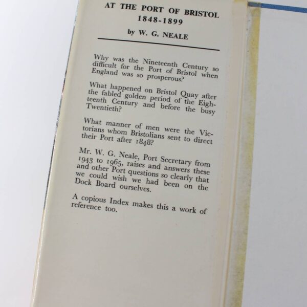 At the Port of Bristol Volume One Members and Problems 1848-1899 book by W. G. NEALE  ISBN: - Image 2