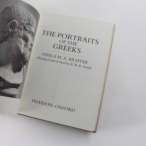 The Portraits of the Greeks book by G. M. A. Richter  ISBN: 9780714823263 - Image 3