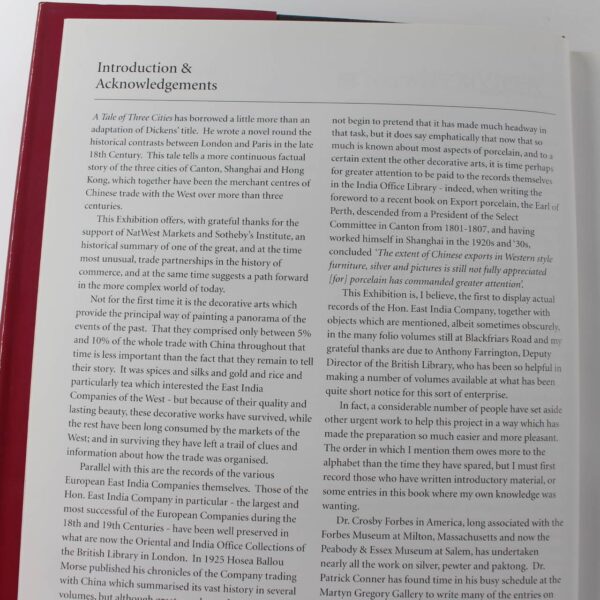 A Tale of Three Cities - Canton Shanghai and Hong Kong: Three Centuries of Sino-British Trade in the Decorative Arts book by David Howard  ISBN: 9780962258831 - Image 3