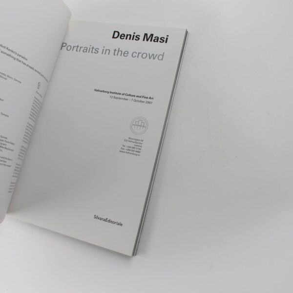 Denis Masi. Portraits in the Crowd book by Garret Malcom  ISBN: 9788836609444 - Image 3