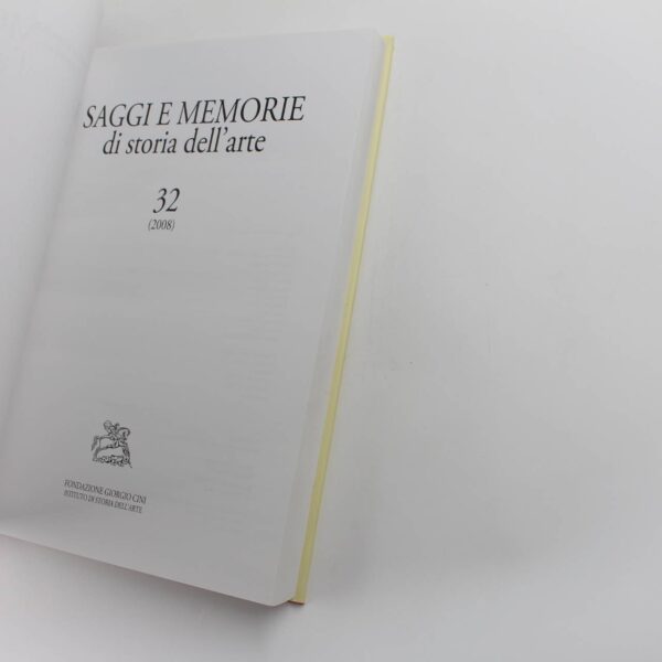 SAGGI E MEMORIE DI STORIA DELL'ARTE 32 book by Fondazione Cini  ISBN: 9788822259738 - Image 2