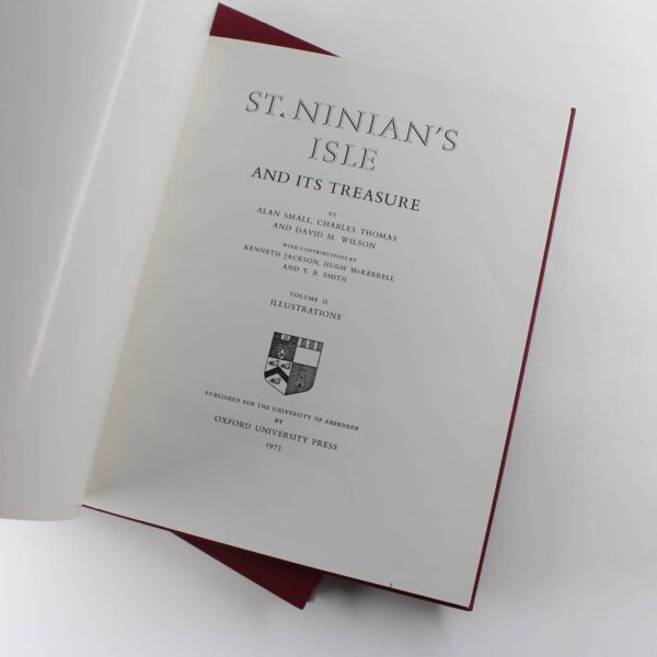 St. Ninian's Isle and its treasure 2 volumes. Aberdeen University studies series book by Alan Small  ISBN: 9780197141014 - Image 4