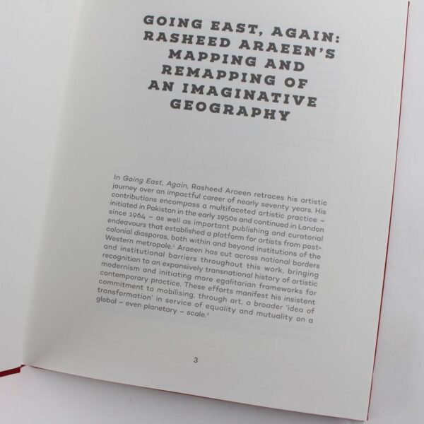 Rasheed Araeen Going East Again book by Eti Bonn-Muller  ISBN: - Image 3