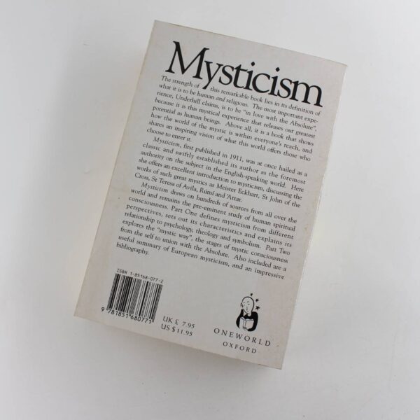 Mysticism: The Nature and Development of Spiritual Consciousness book by Evelyn Underhill  ISBN: 9781851680771 - Image 5