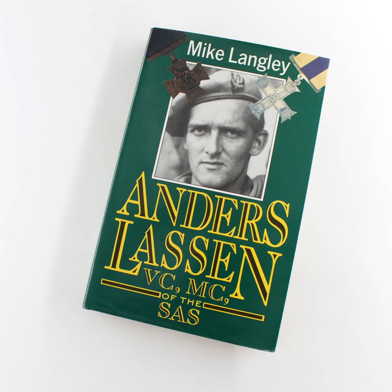 Anders Lassen V.C. M.C. of the S.A.S. book by Mike Langley   ISBN: 9780450424922