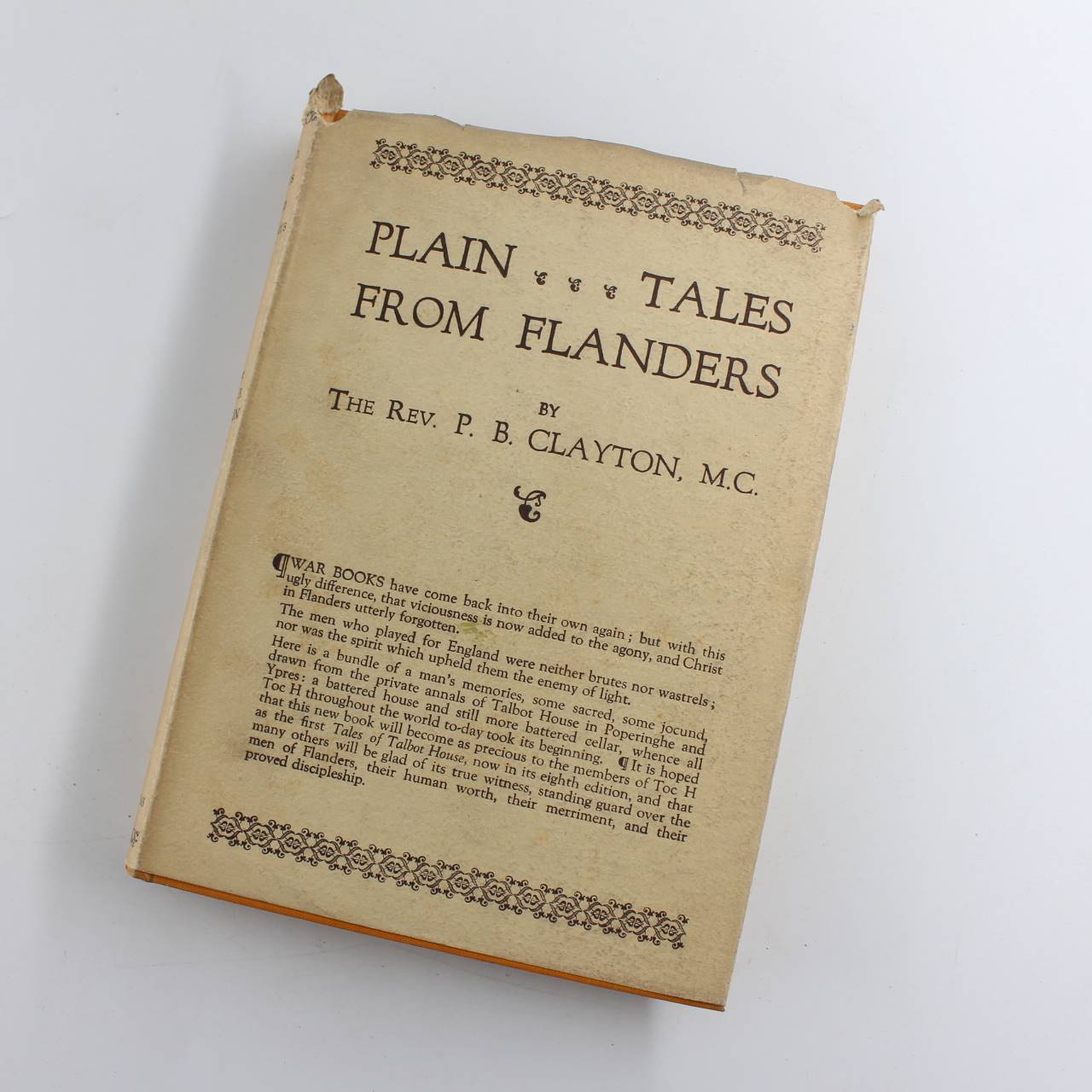 Plain Tales from Flanders  book by P. B. Clayton  ISBN: