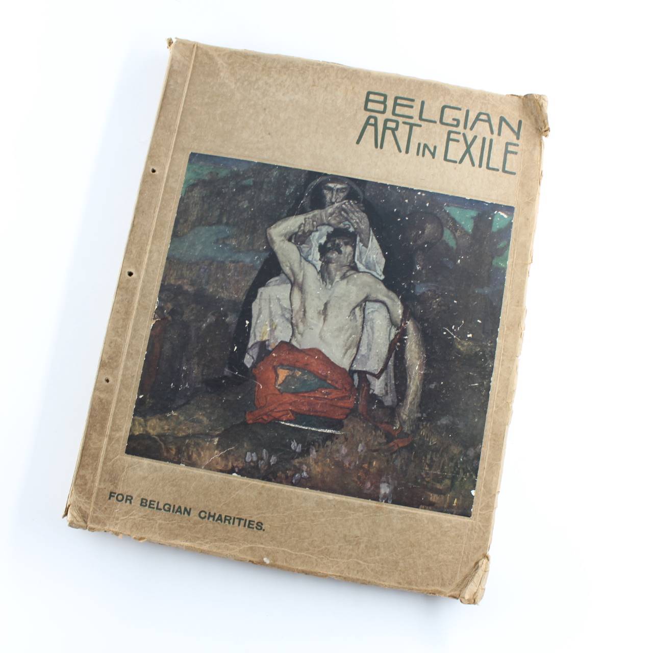 Belgian art in exile; a representative gallery of modern Belgian art book by AAVV  ISBN: