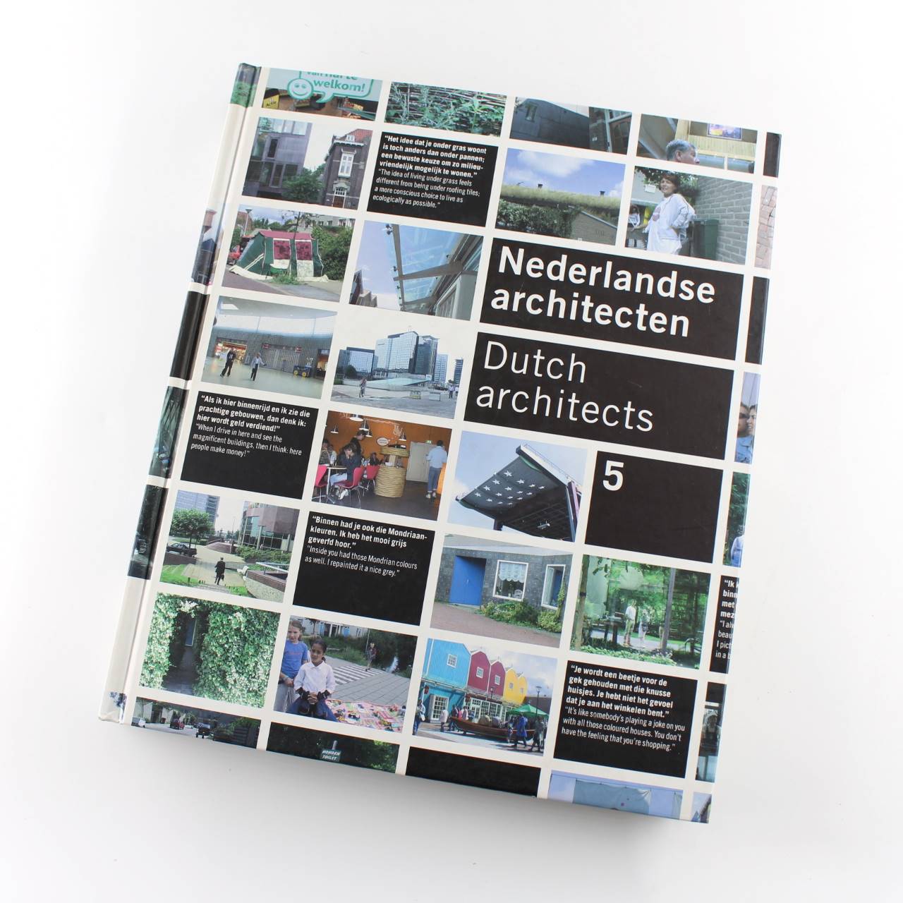 Nederlandse Architecten/Dutch Architects: 5 book by Bis  ISBN: 9789063690090