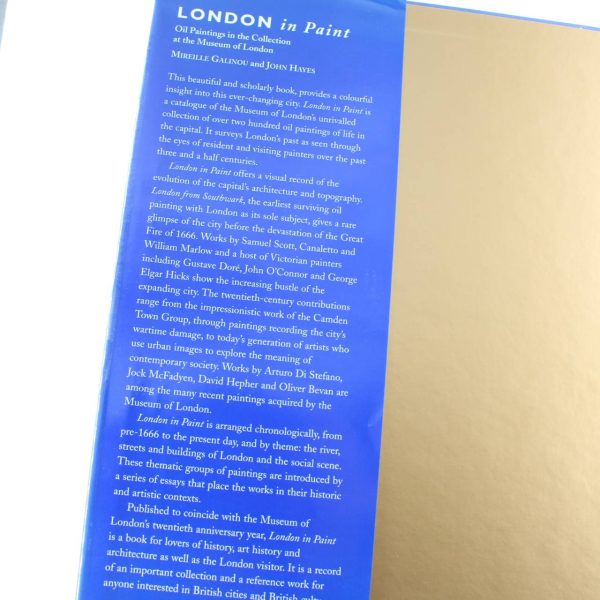 London in Paint: Paintings in the Collection at the Museum of London book by John Hayes Mireille Galinou  ISBN: 9780904818512 - Image 2