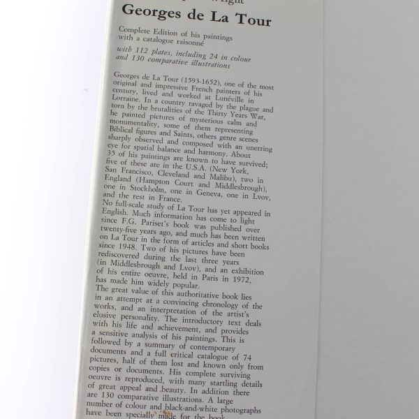 Georges De La Tour book by Benedict Nicolson Christopher Wright  ISBN: 9780714815954 - Image 3