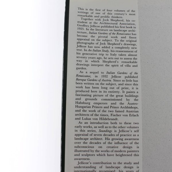 Geoffrey Jellicoe. The Studies of a Landscape Designer over 80 Years. Volume I book by Jellicoe Geoffrey  ISBN: 9781870673044 - Image 3