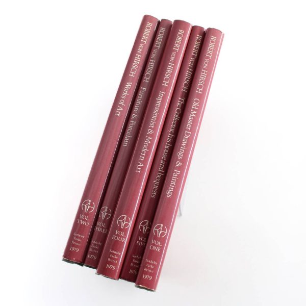 Robert Von Hirsch Collection in 5 volumes book by Robert von Hirsch Sotheby Parke Bernet  ISBN: