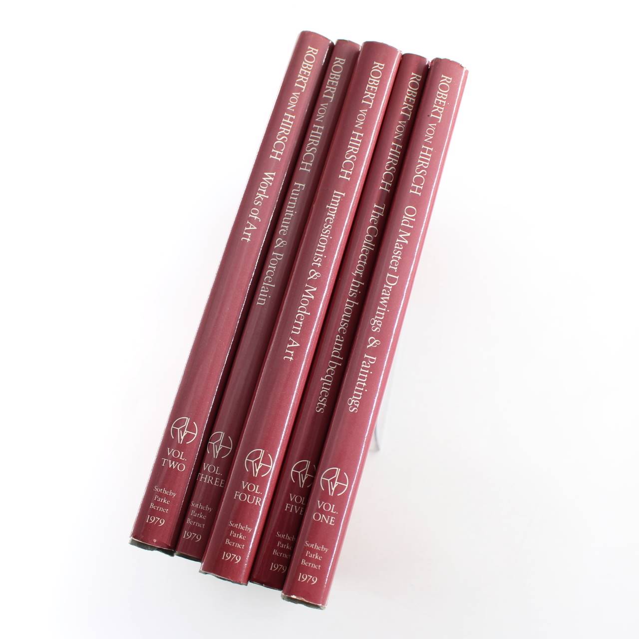 Robert Von Hirsch Collection in 5 volumes book by Robert von Hirsch Sotheby Parke Bernet  ISBN: