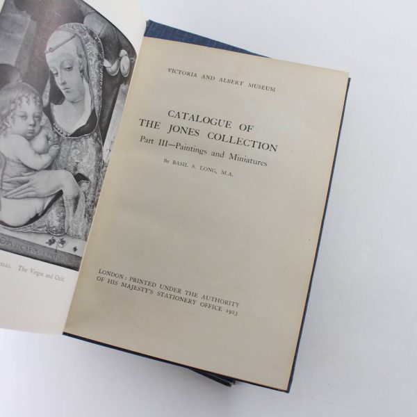 Catalogue of The Jones Collection in 3 volumes book by Basil S. Long  ISBN: - Image 2