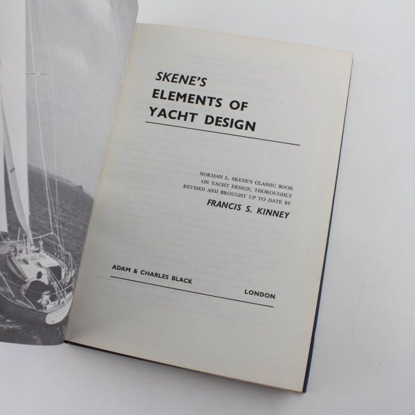 Skene's Elements of Yacht Design book by Francis S. Kinney  ISBN: - Image 2