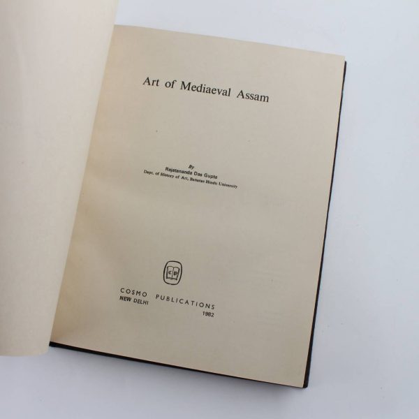 Art of Mediaeval Assam book by Rajatananda Das Gupta  ISBN: - Image 2