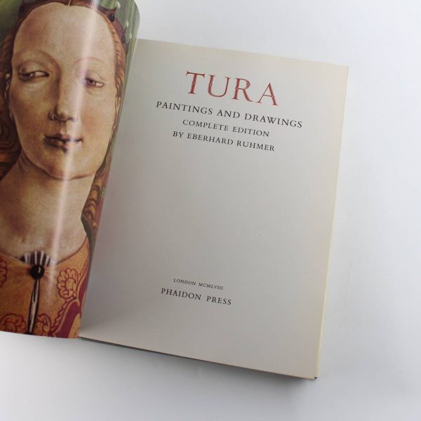 Tura: Paintings and Drawings: Complete edition book by Eberhard Ruhmer  ISBN: - Image 2