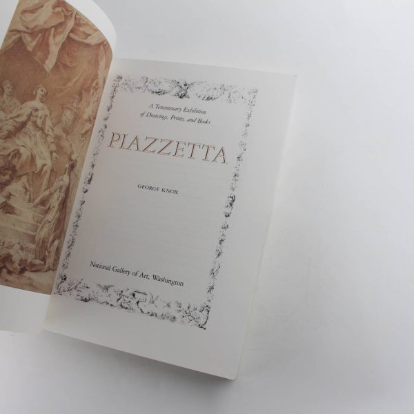 Piazzetta: A tercentenary exhibition of drawings prints and books book by George Knox  ISBN: 9780894680717 - Image 2