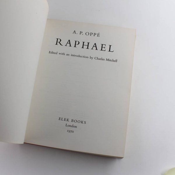 Raphael  book by A. P. Opp?  ISBN: 9780236176083 - Image 2