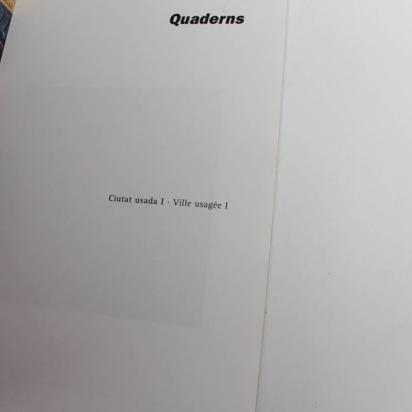 Quaderns D Arquitectura Urbanisme Ciutat usada I. Ville usag?e I issue 234 book by Collegi d?Arquitectes de Catalunya  ISBN: 9771133884003 - Image 2