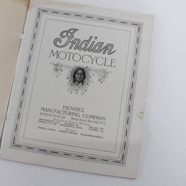 Indian MOTOCYCLE: 1915 book by Hendee Manufacturing  ISBN: - Image 2