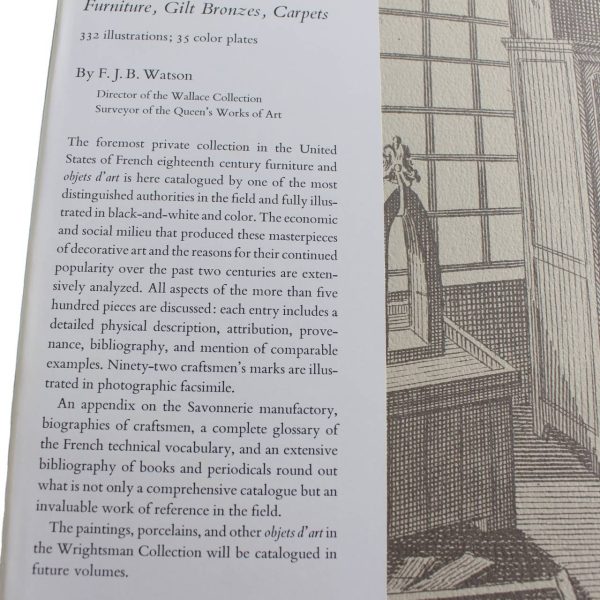 The Wrightsman Collection: 2 Volumes : Furniture book by F. J. B. Watson  ISBN: - Image 3