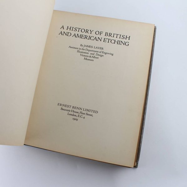 A history of British and American etching book by James Laver  ISBN: - Image 2