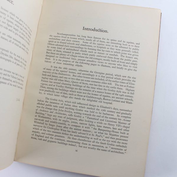 Squires homes and other old buildings of Northamptonshire book by J. Alfred Gotch  ISBN: - Image 3