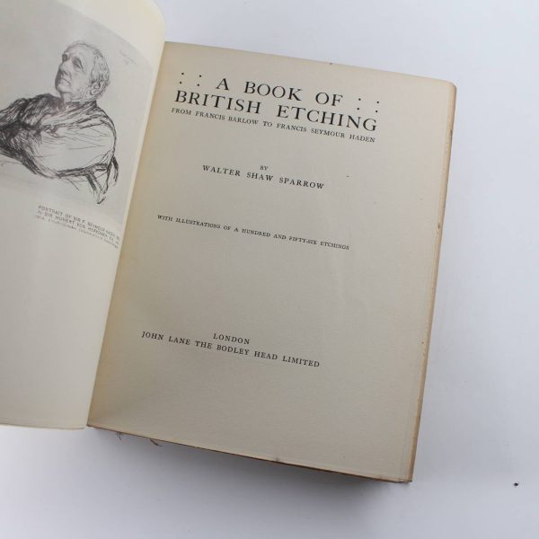 A book of British Etching: From Francis Barlow to Francis Seymour Haden book by Walter Shaw Sparrow  ISBN: - Image 2