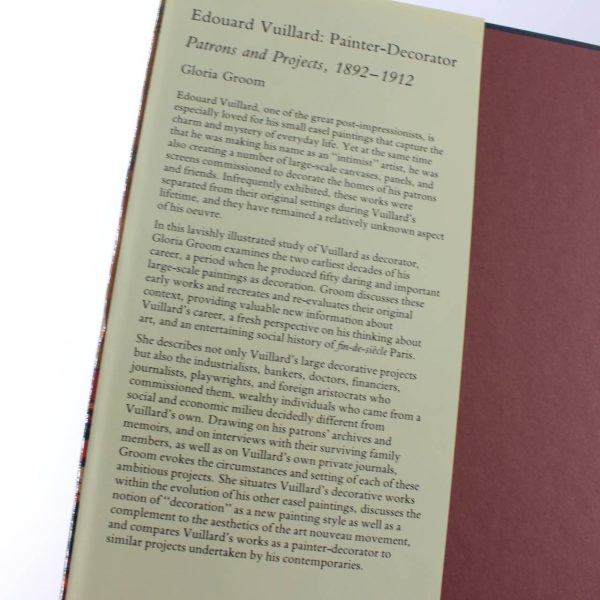 Edouard Vuillard: Painter-Decorator - Patrons and Projects 1892-1912 book by Gloria Groom  ISBN: 9780300055559 - Image 3