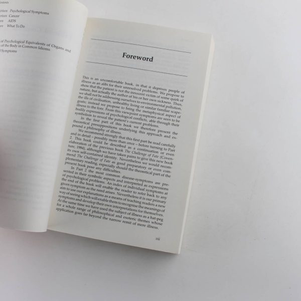 The Healing Power of Illness: Understanding What Your Symptoms Are Telling You book by Thorwald Dethlefsen Rudiger Dahlke   ISBN: 9781843330486 - Image 3