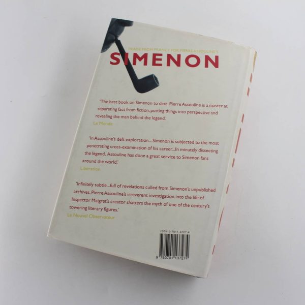 Simenon: A Biography book by Pierre Assouline  ISBN: 9780701137274 - Image 5