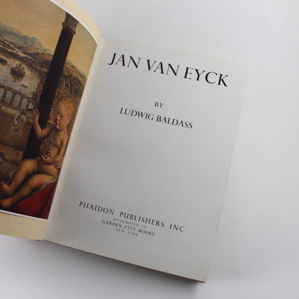 Jan Van Eyck book by Ludwig Baldass  ISBN: - Image 2