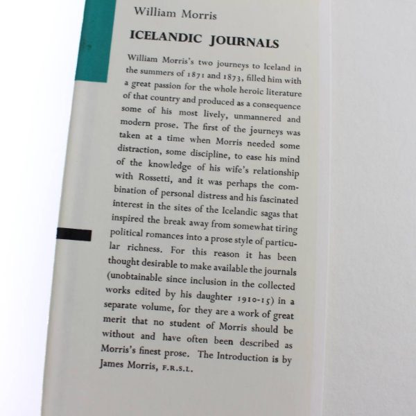 Icelandic Journals by William Morris. With an Introduction by James Morris: Travellers' Classics book by William Morris  ISBN: - Image 3