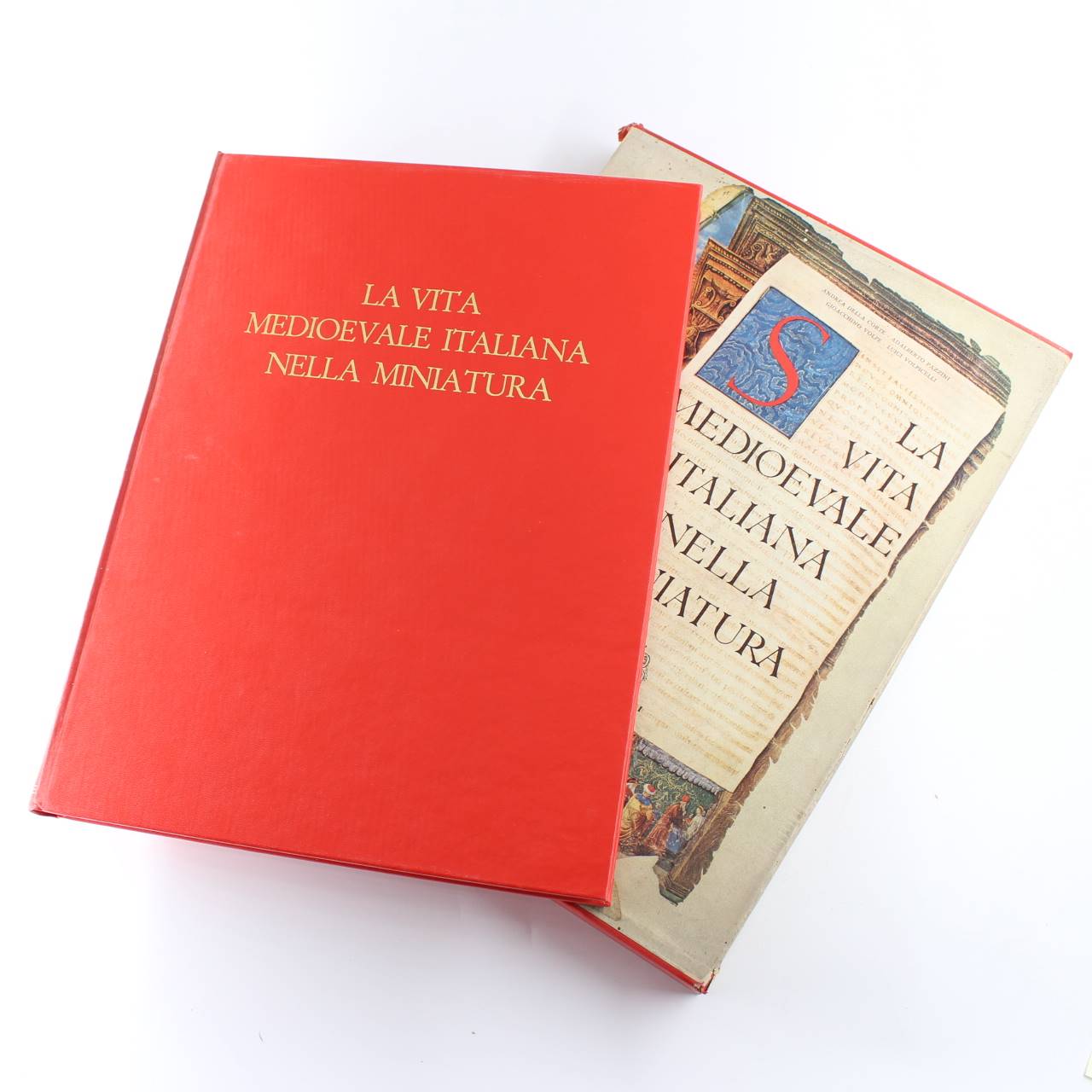 La Vita Medioevale Italiana Nella Miniatura book by Gioacchino Volpe Luigi Volpicelli Andrea della Corte Adalberto Pazzini  ISBN: