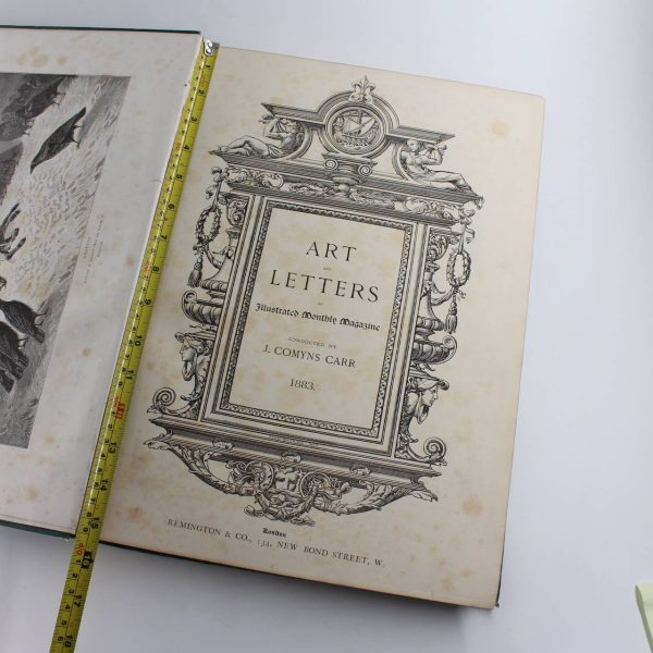 Art and Letters an Illustrated Monthly Magazine 1883 book by J. Comyns Carr  ISBN: - Image 2