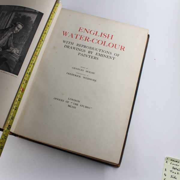 English Water- Colour With Reproductions of Drawings by Eminent Painters book by Charles Holme Frederick Wedmore  ISBN: - Image 2