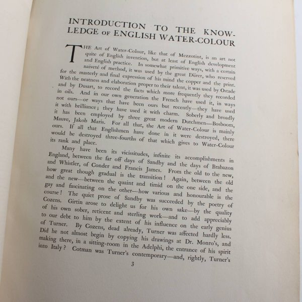 English Water- Colour With Reproductions of Drawings by Eminent Painters book by Charles Holme Frederick Wedmore  ISBN: - Image 3